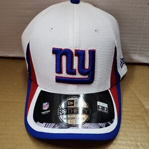 New Era New York Giants NFL Blue, White and Red 39THIRTY Cap